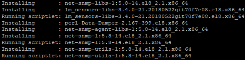 install snmp agent and net-snmp-utils in linux centos/rhel/fedora